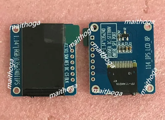 Цветной ЖК-экран IPS 1 14 дюйма 8 дюймов SPI HD TFT с адаптером платы ST7789 Привод IC 135(RGB)* 240 |