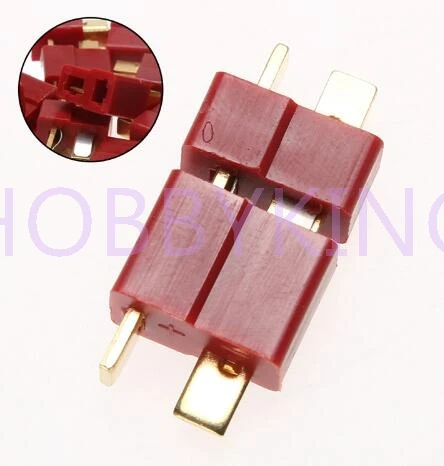 Свободная железная/железная деталь разъем золотисто красного цвета T для