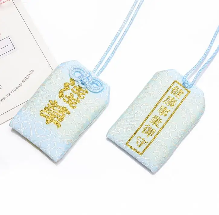 1 шт. Kawaii Omamori Фортуна успех работа любовь безопасность богатые телефон кулон держатель девушка ребенок подарок вечерние сувениры