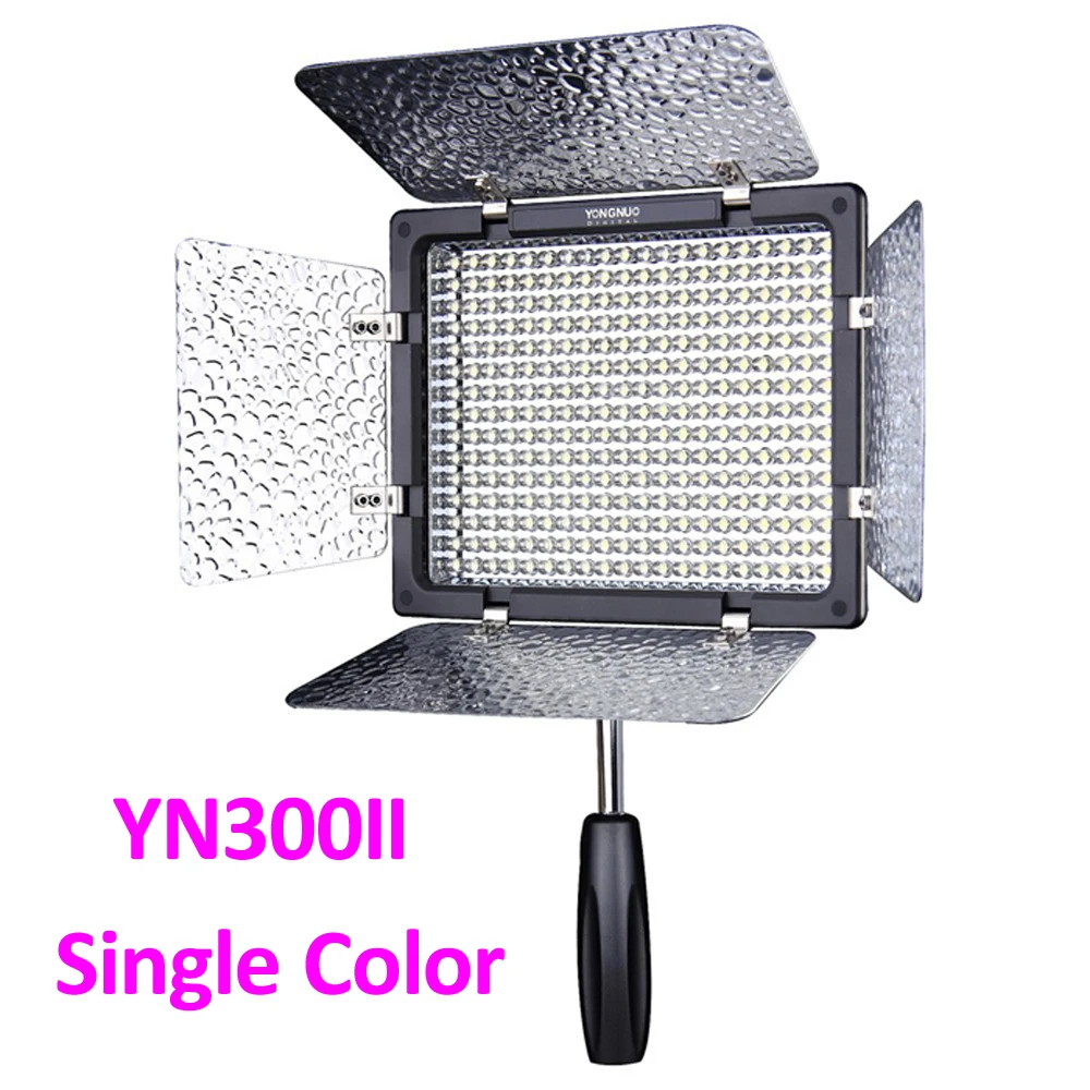 Yongnuo YN300 YN300II YN 300 III светодиодный видео светильник Одноцветный или 3200 K 5500
