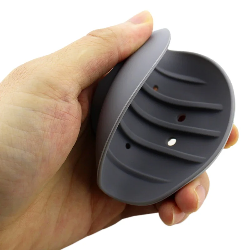 1 шт. нескользящий Силиконовый Держатель для мыла полый дренаж коробка