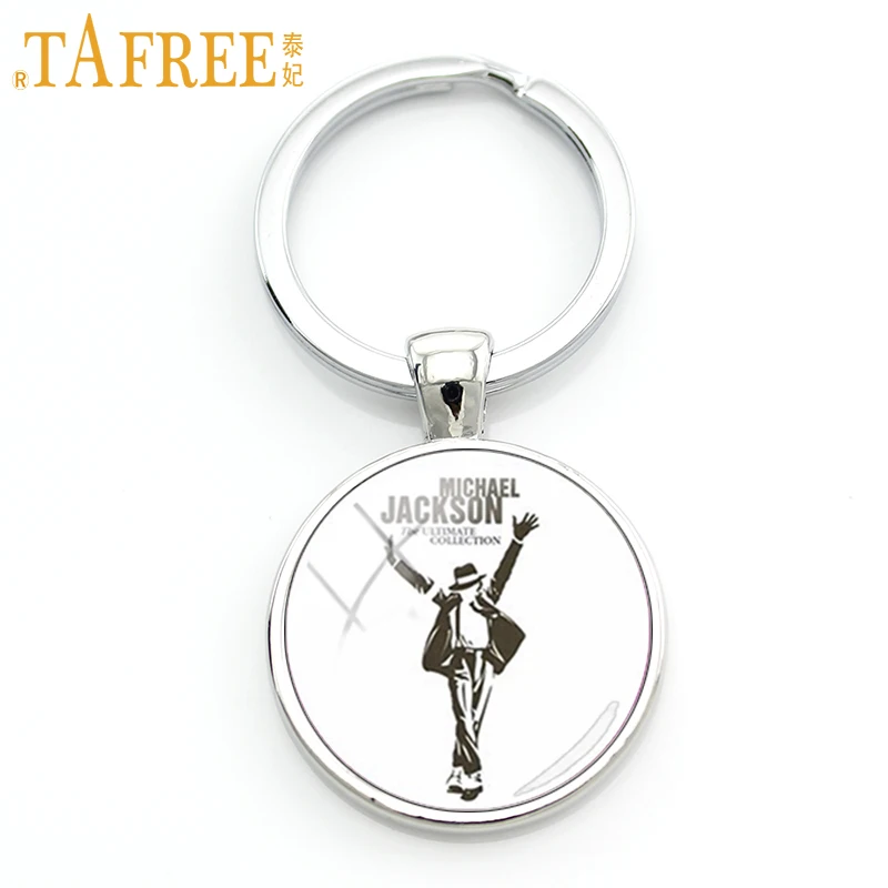 Брелок для ключей TAFREE с изображением танцовщицы Майкла танца модный брелок в
