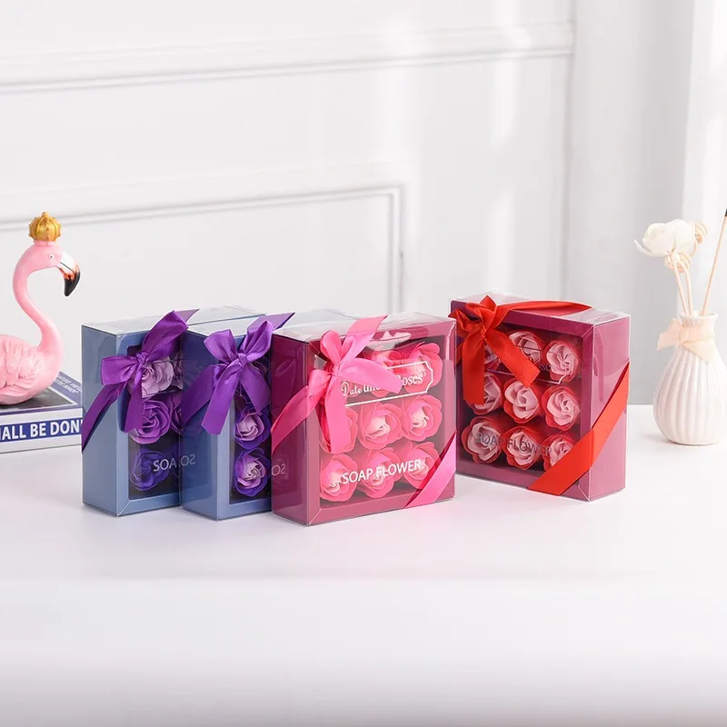 Искусственные цветы 9 шт. вечерние аксессуары украшения для дома на Рождество