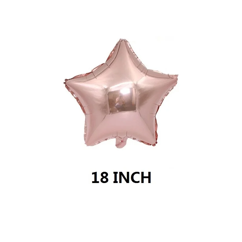 16th 30th День рождения воздушный шар Набор Девушка розовое золото украшение для