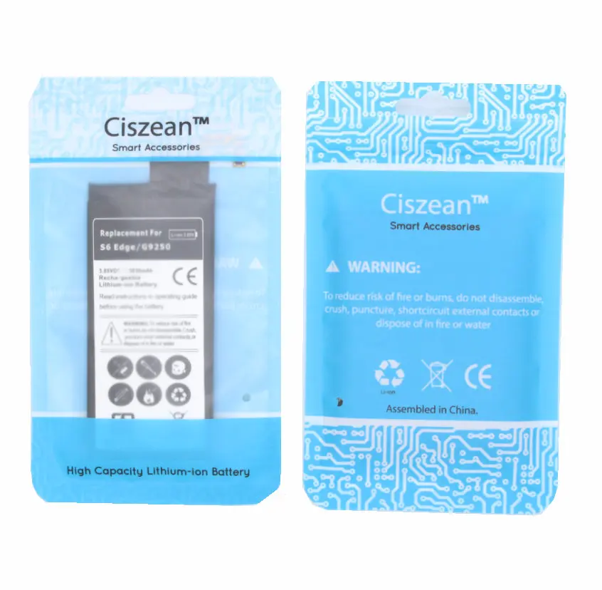 Ciszean 1x3030 mAh EB BG925ABE запасной литий полимерный аккумулятор для Samsung Galaxy S6 Edge G9250 G925F