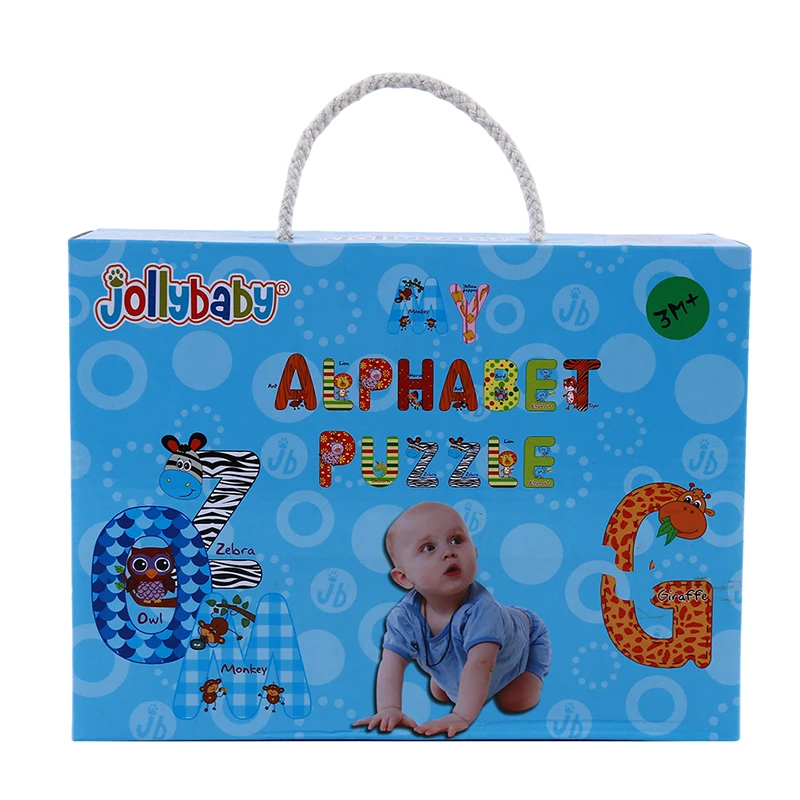 Креативные Мультяшные бумажные буквы креативные Diy Алфавит Детские головоломки