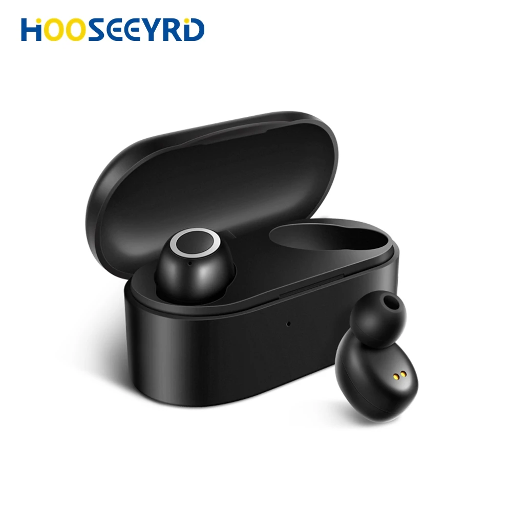 Наушники-вкладыши TWS с Беспроводной вкладыши Bluetooth V5.0 3D стерео звук сенсорный