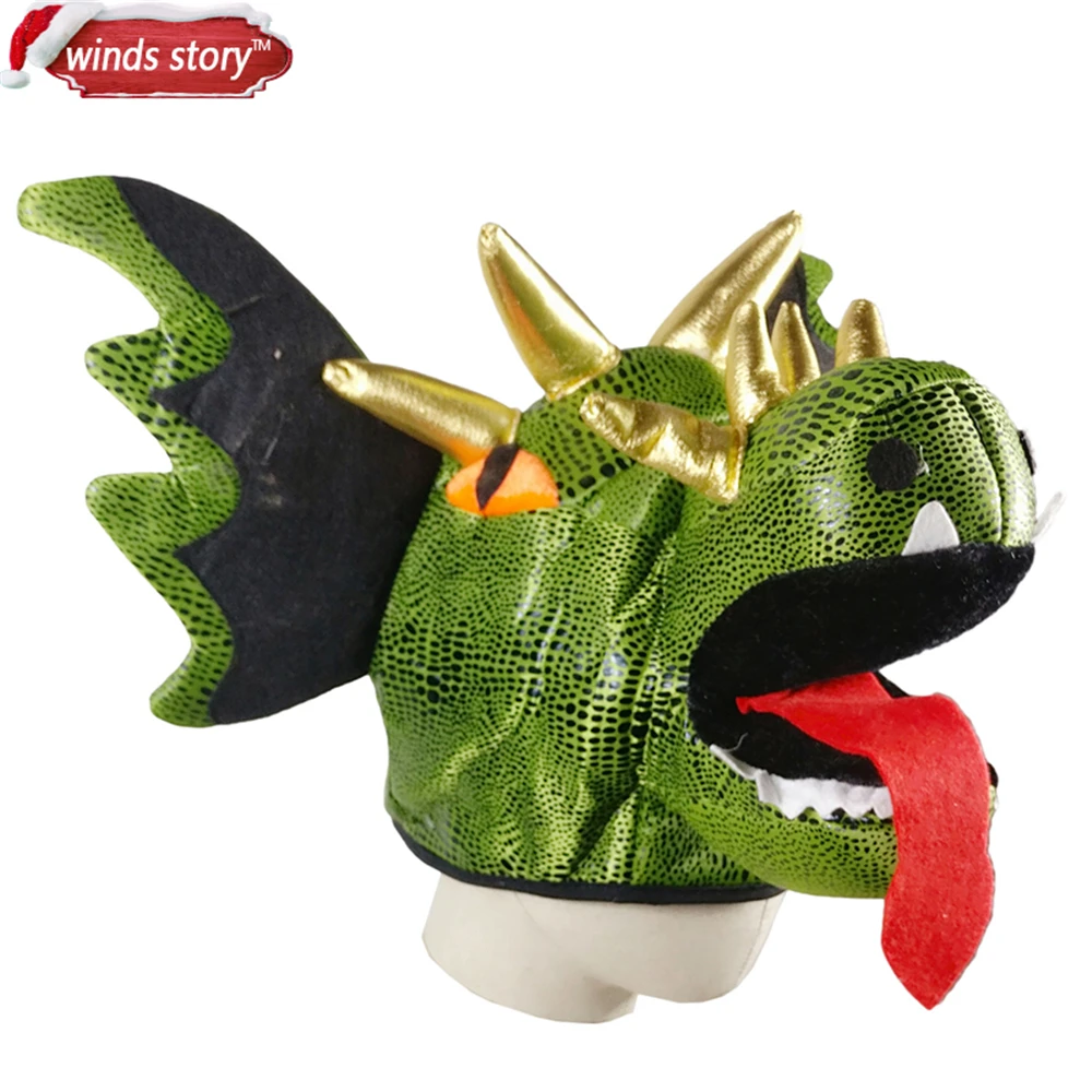 Головной убор для Хэллоуина 1 шт. страшный дракон головной взрослых и детей