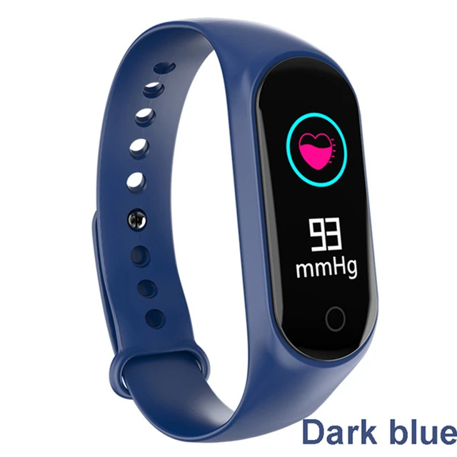 Dark Blue IP67 водонепроницаемый смарт-Браслет фитнес-браслет кровяное давление монитор сердечного ритма фитнес-трекер M3S смарт-браслет часы - Цвет: Dark Blue