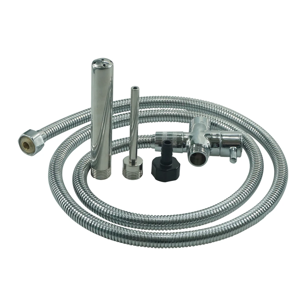 Душ из нержавеющей стали для клизмы анальная пробка ануса 2 шт. насадка душа