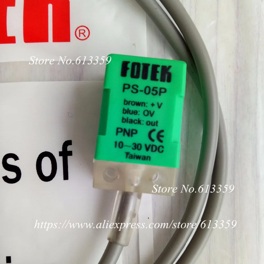 10 шт. FOTEK PS-05P PS-05N PL-05P PL-05N Индуктивный бесконтактный выключатель Сенсор Sn-5mm PNP/NPN NO высокое качество