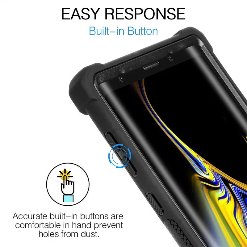 Сверхпрочный защитный армированный чехол для телефона Samsung Galaxy S21 Note 20 S20 Ultra 8 9 S8 S9