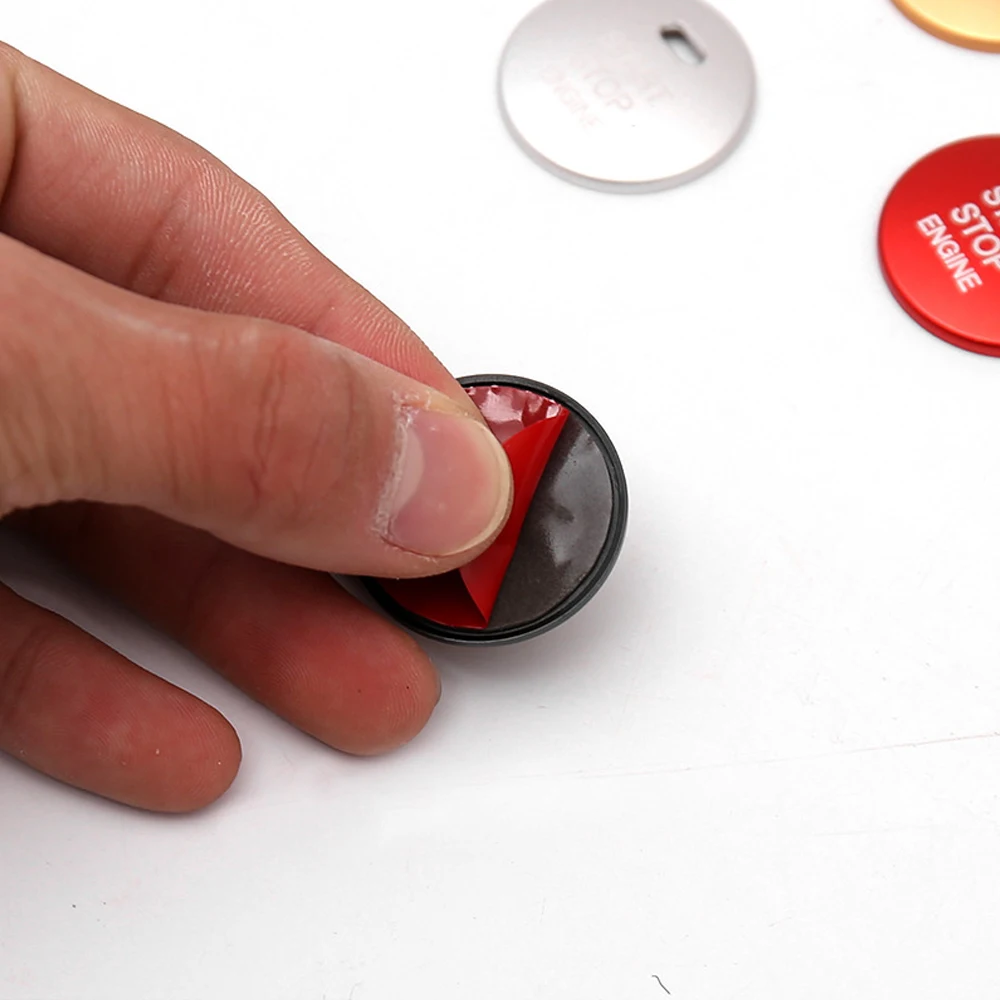 1 шт. крышка кнопки запуска двигателя Замена Отделка авто украшение интерьера