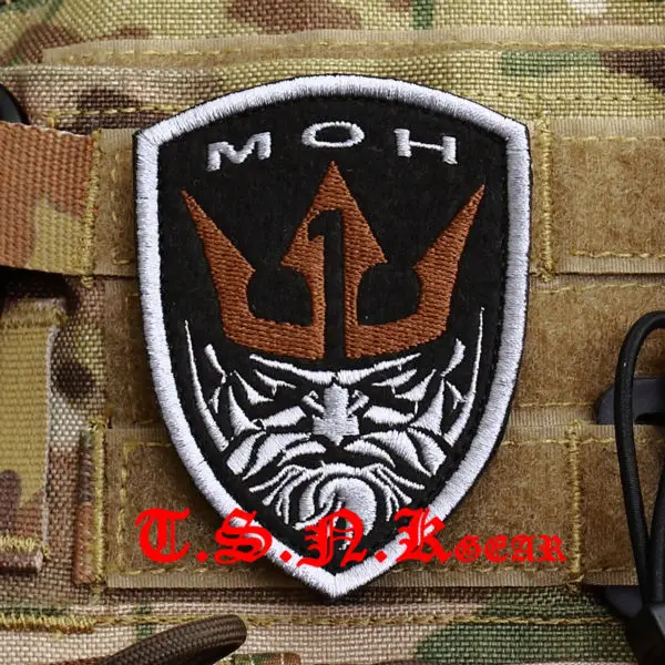 TSNK армейский военный значок патч &quotмедаль почета/Нептун&quot Тан или BK Цвет|medals