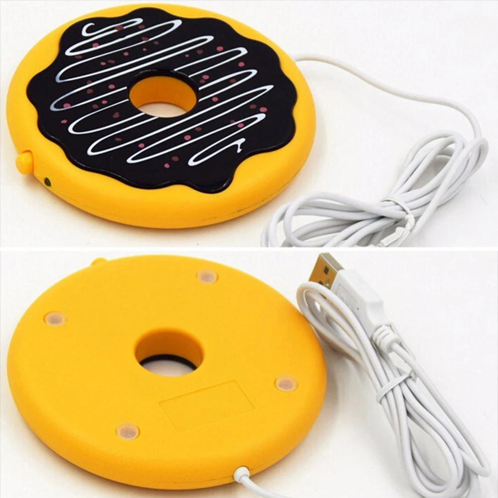 Пончик для дома и офиса подогреватель чашки с USB кофе молока чая напитков набор