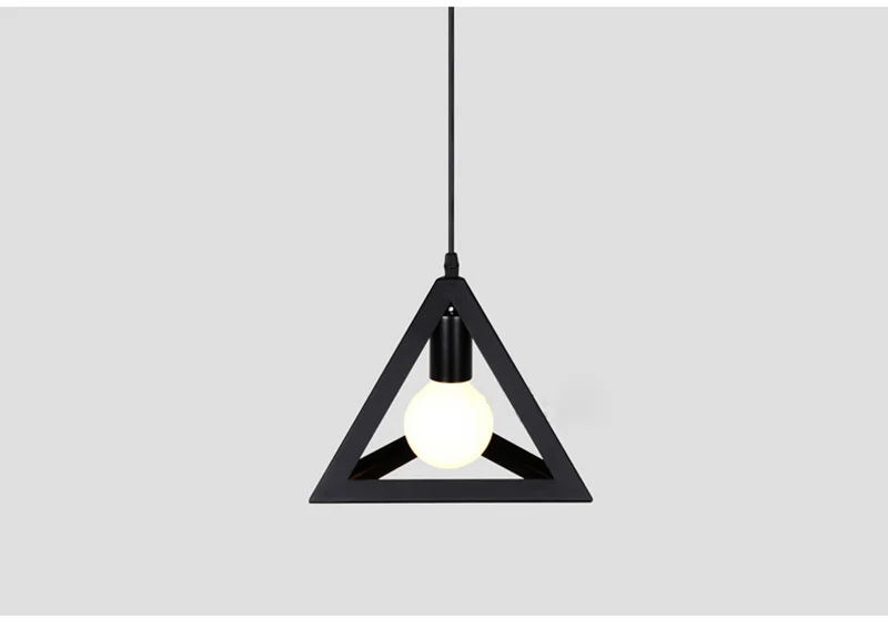 للبيع مصباح معلق LED عتيق ، مصباح مكعب معدني ، عاكس الضوء ، تركيبات إضاءة HM33