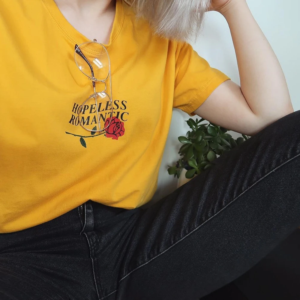 Женская Повседневная футболка с коротким рукавом и круглым вырезом уличная