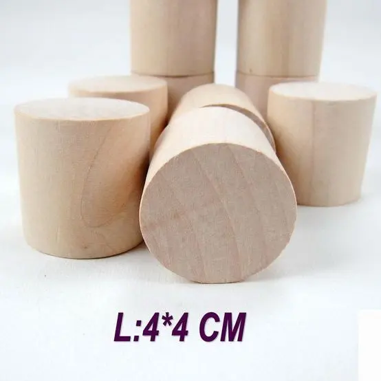 Конструктор Деревянный цилиндрический 20 шт./лот 4 см|toy bean|toy accordiontoy ice cream cone |