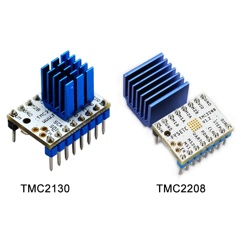 Модуль шагового двигателя TMC 2130/2208 Stepstick + радиатор для 3D-принтера UY8 | Компьютеры и
