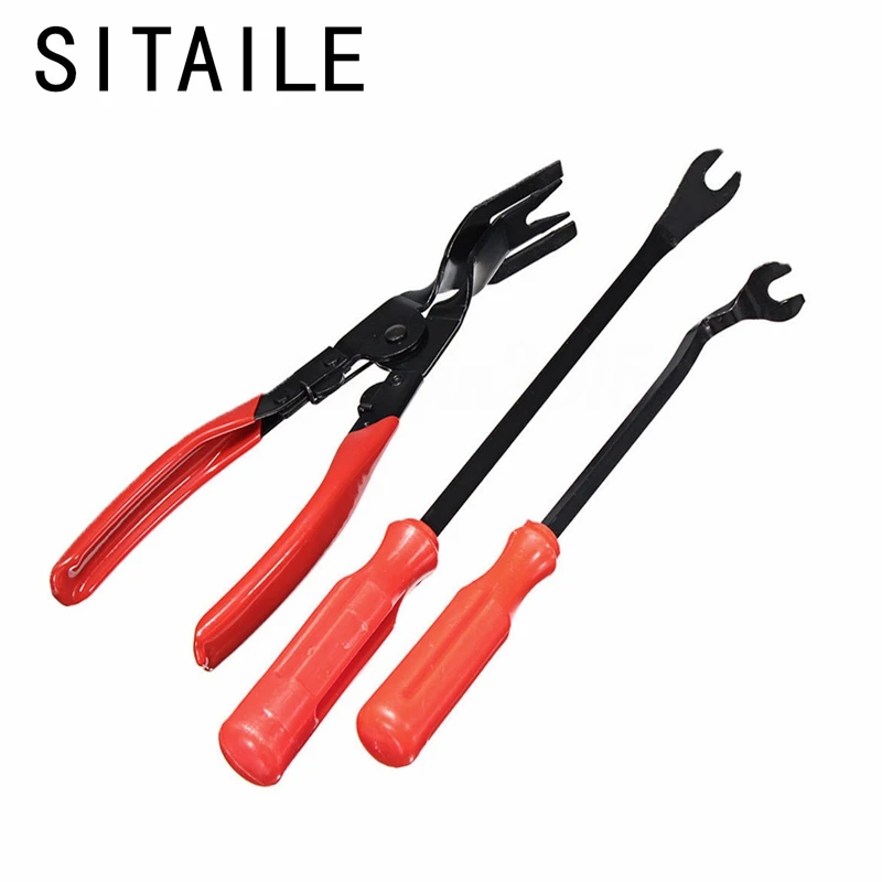 SITAILE Универсальная автомобильная панель обивка заклепками зажим Съемник