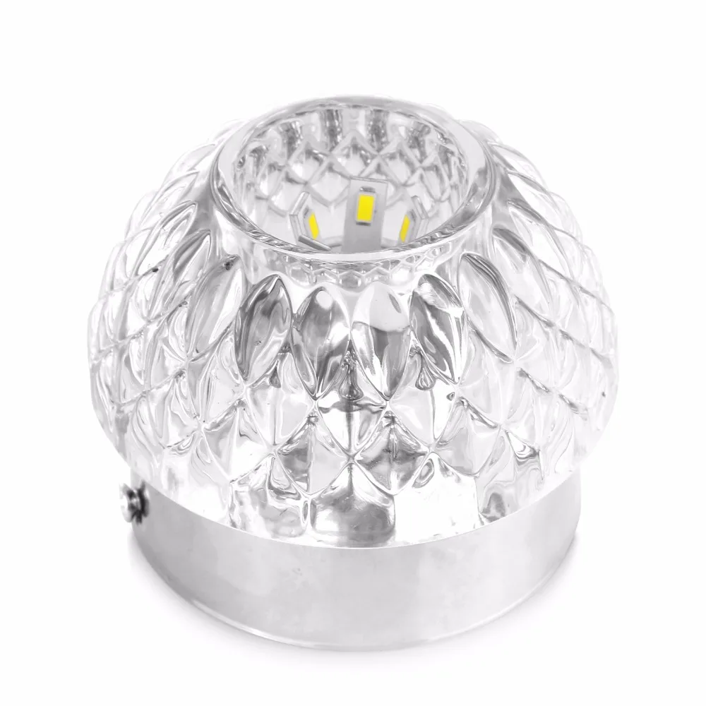 Новинка 2019 3 Вт Хрустальный светодиодный потолочный светильник SMD 5730 точечный