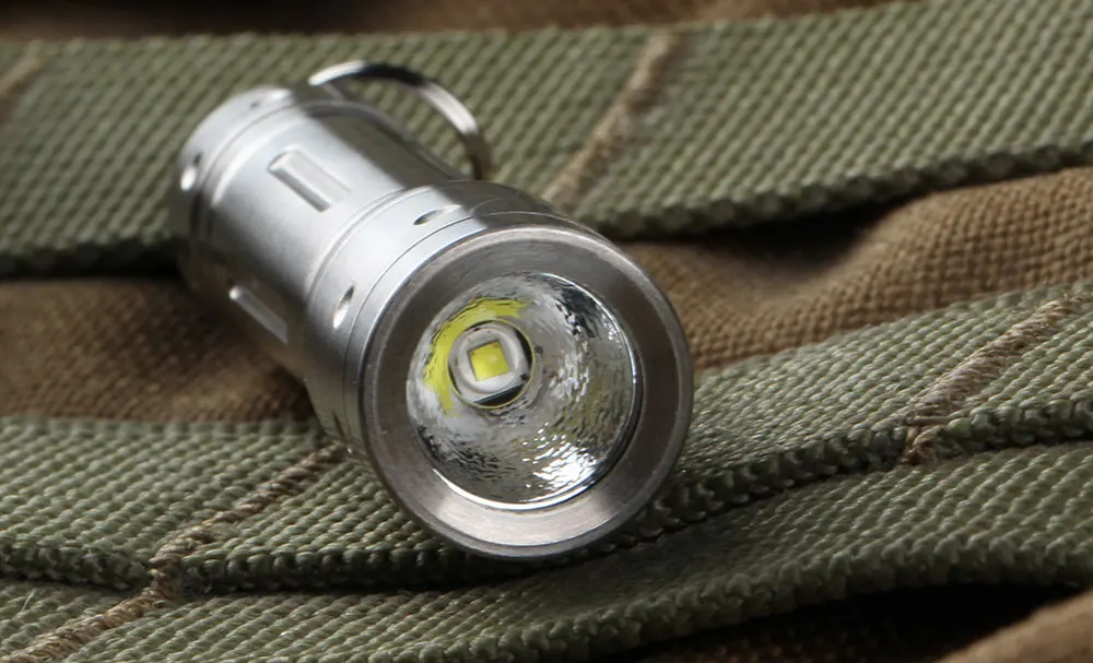 Convoy мини светодиодный светильник вспышки, EDC флэш-светильник, CREE XPE R3 светильник светодиодный батареей AAA
