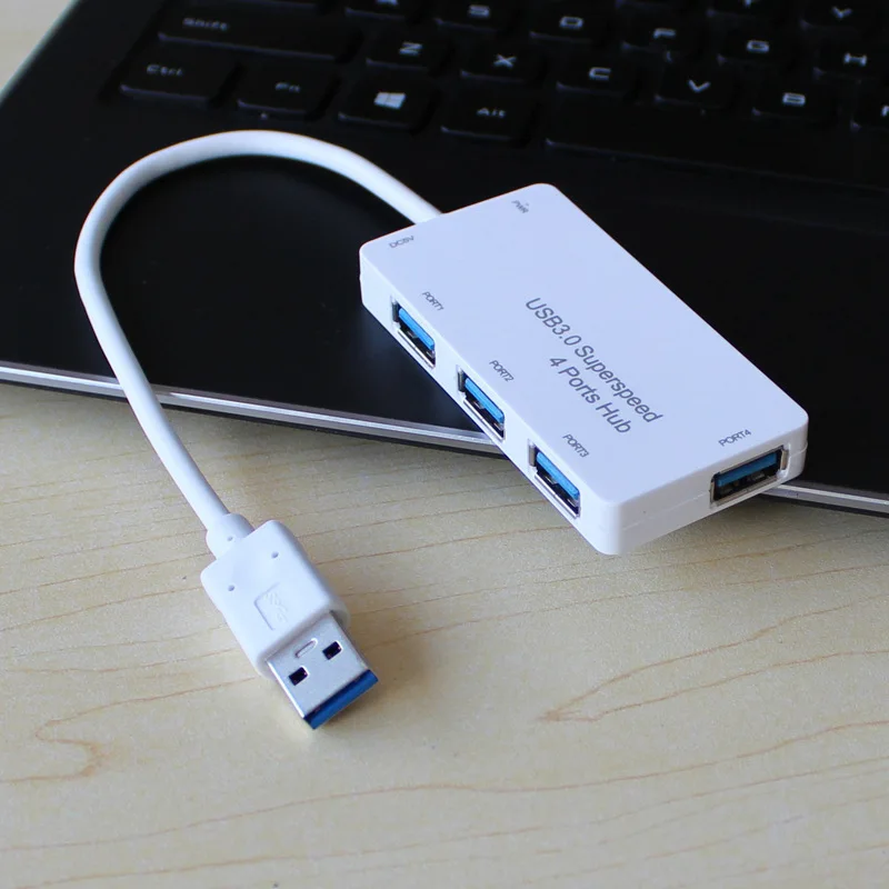 Высокое качество Горячая Распродажа Usb 3,0 концентратор Скорость 4 порта USB разветвитель usb-хаб 3,0 адаптер Аксессуары для ноутбуков hab usb для ПК компьютера