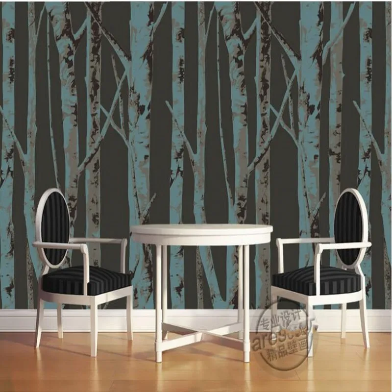 Beibehang большие фрески абстрактной атмосферы большой высоты лес Шокированный 3D ТВ