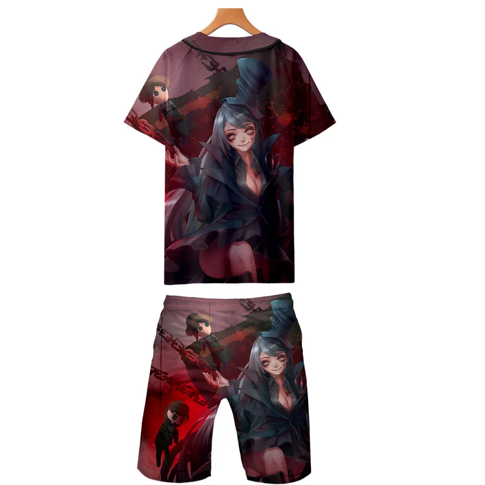 Dentity V Мультиплеер онлайн битва Арена игра 3D пятая личность Бейсбольная Футболка +