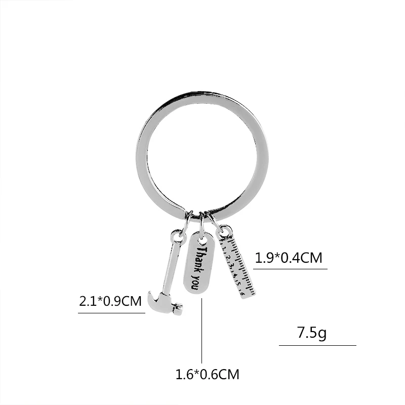 Подарок для папы/мамы линейка молоток гаечный ключ кухонный инструмент шармы