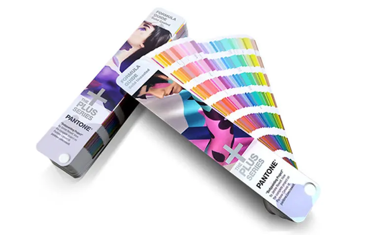 2 книги C/U Pantone color Guide GP1601N Formula Guide Solid Coated& Uncoated Set