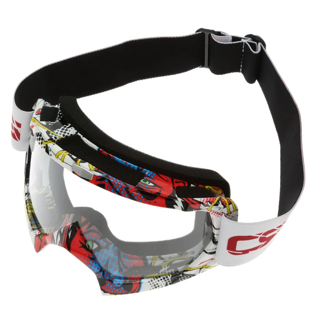 Очки для мотокросса мужчин и женщин Винтажные Солнцезащитные езды по бездорожью