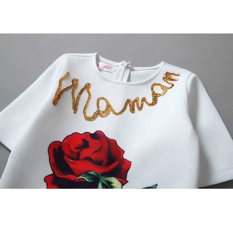 Flower Girls Dresses For Party And Wedding Toddler Girl Clothing Nova Kids Printing | Детская одежда и обувь