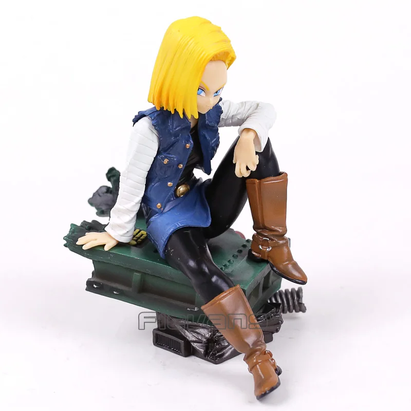 Dragon Ball Z Android № 18 Banpresto рисунок Колизей SCultures большой 3 ПВХ фигурка Коллекционная модель игрушки 12 см