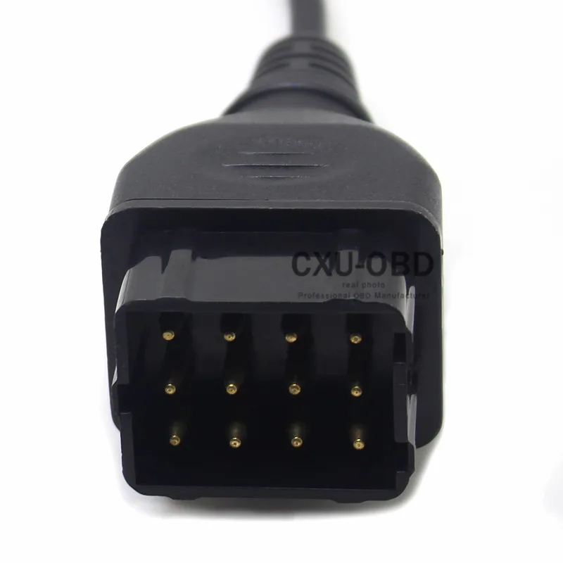 Адаптер автомобильного диагностического инструмента GAZ 12 Pin папа к OBD OBD2 OBDII DLC 16