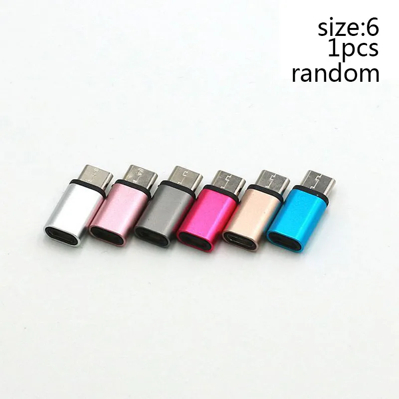 6 1/10 шт Micro USB/type-C для OTG USB порт Adatper Конвертер Разъем для телефонов планшеты OTG адаптер - Цвет: 6