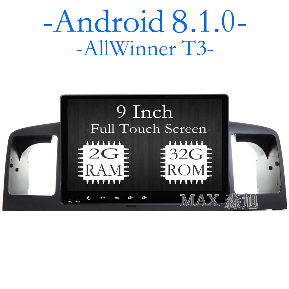 MAX 2G + 32G HD Android 8 1 автомобильный dvd-плеер для BYD F3 автомобильное радио RDS Bluetooth