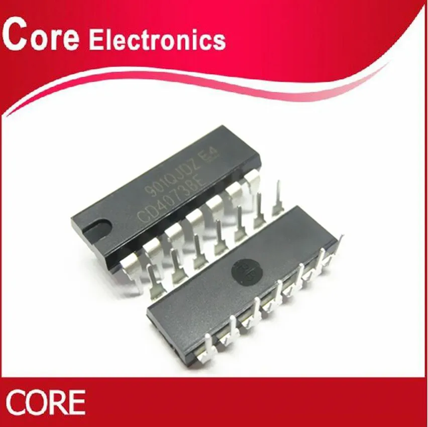100 шт. CD4073BE DIP14 CD4073 DIP-14 Новый | Электронные компоненты и принадлежности
