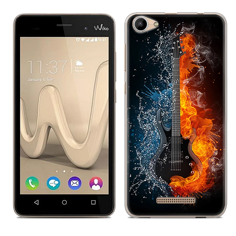 Прямая поставка мягкий чехол для телефона из ТПУ Wiko Lenny 3 Max 3Max 5-дюймовый модный