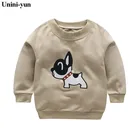 Детский пуловер с длинным рукавом Bebes, осенне-зимняя футболка для мальчиков и девочек, 2017