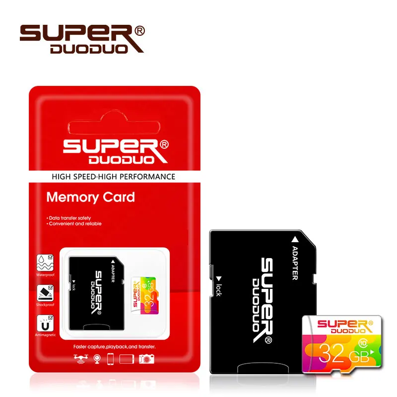 Micro sd карта 32 Гб 64 128 класс 10 памяти 8 16 SDXC/SDHC mini TF бесплатная доставка|Карты памяти| |