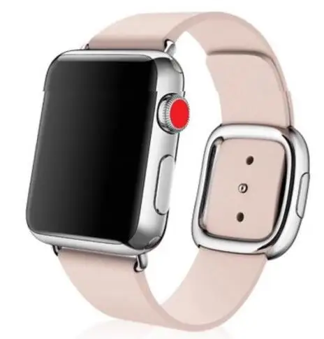 leather strap IWO bluetooth Смарт-часы серии 4 для Apple смарт-Браслет Фитнес браслет с шагомером датчик сердечного ритма спортивные умные часы - Цвет: leather strap