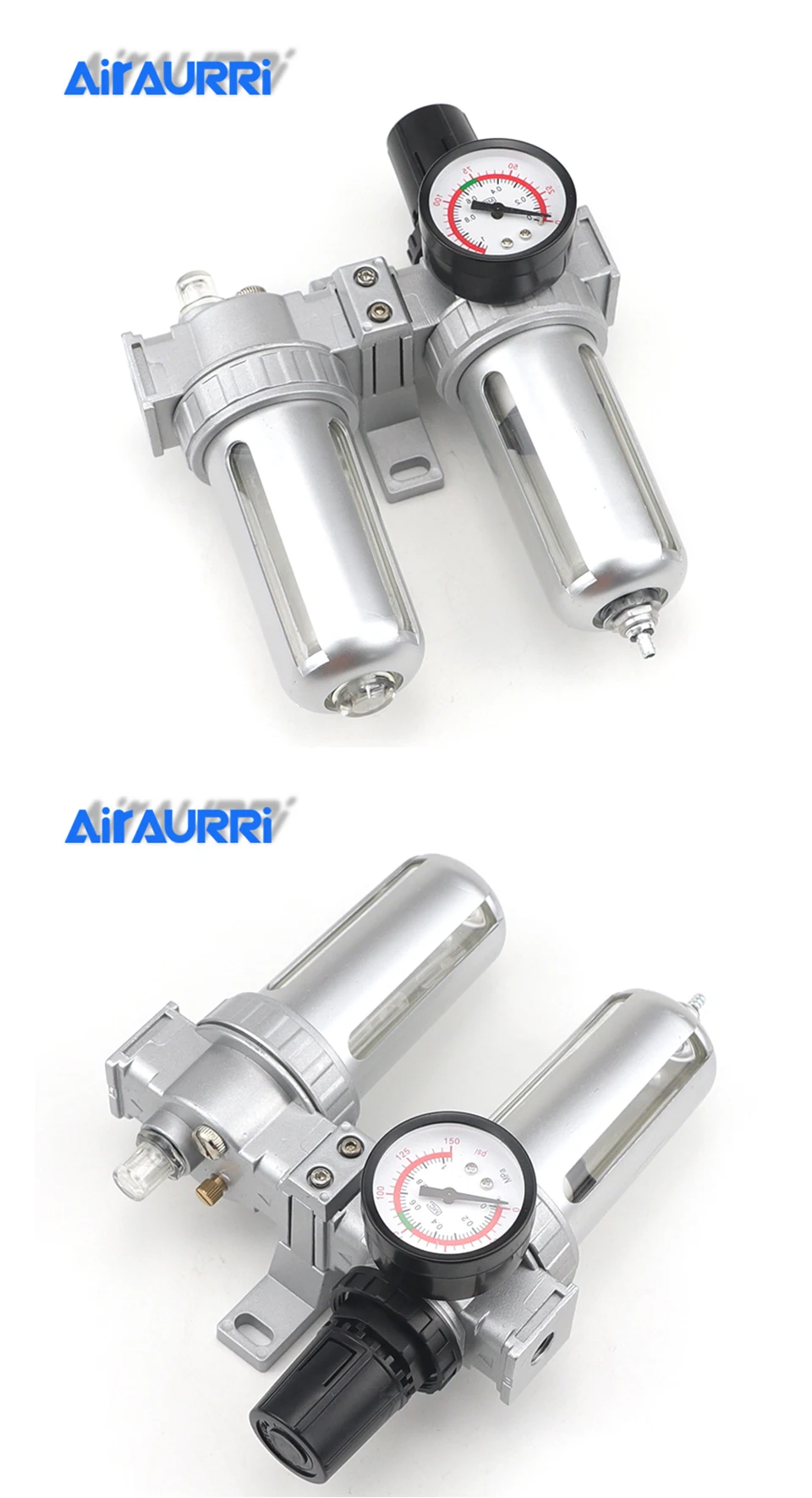 SFC-200 SFC-300 SFC-400 воздушный фильтр для компрессора регулятор масла водоотделитель влагоотделитель регулятор клапан автоматический слив