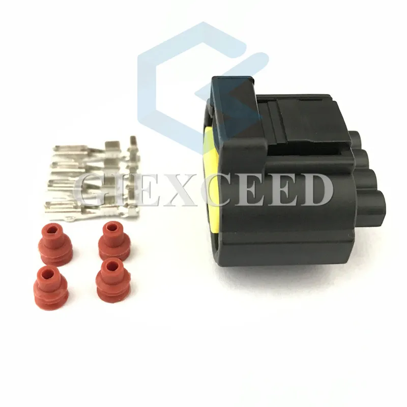 2 комплекта 4 Pin 178399-2 184046-1 Женский дроссельной заслонки Датчик разъем TPS соединитель для Toyota 1JZ-GTE 2JZ-GTE водонепроницаемый автомобильное контактное гнездо