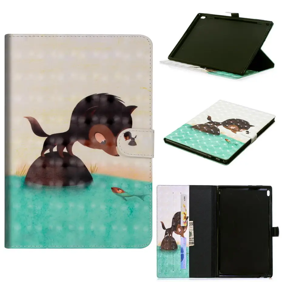 Кожаный чехол для lenovo TAB4 Tab 4 10 TB-X304L TB-X304F/N Smart Cover для lenovo Tab 4 10 Plus TB-X704L TB-X704F/N Funda чехол