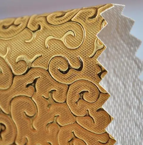100x135cm Pvc Synthetic Embossed Faux Leather Fabric Imitation Leatherette, Leather Bag Cloth, Tissus Pvc Vinyl Cuero Sintetico - Цвет: 8
