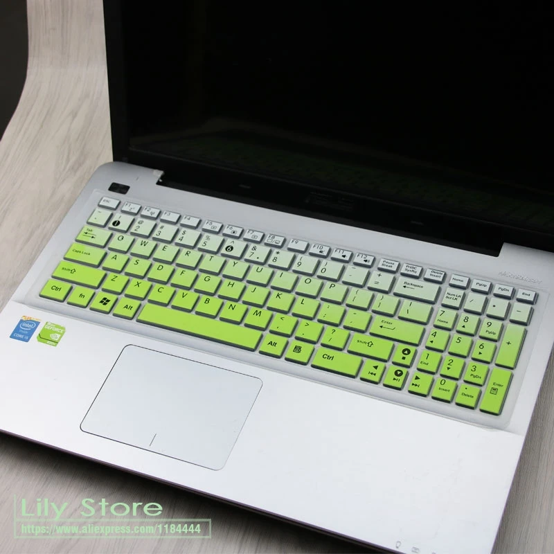 Силиконовая защитная накладка на клавиатуру для Asus Vivobook Max F541 F541Sa F541Sc F541Ua F541Uv F540Up