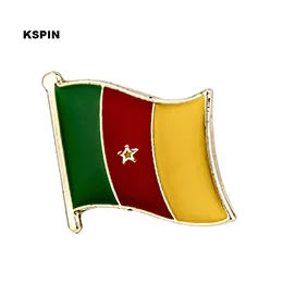 KS-0089 Камерунский флаг булавка лацкан значок брошь значки 1 шт KS-0089 - Цвет: KS-0089