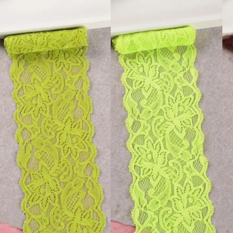 8 см Ширина эластичная кружевная отделка ленты ткани швейный материал DIY