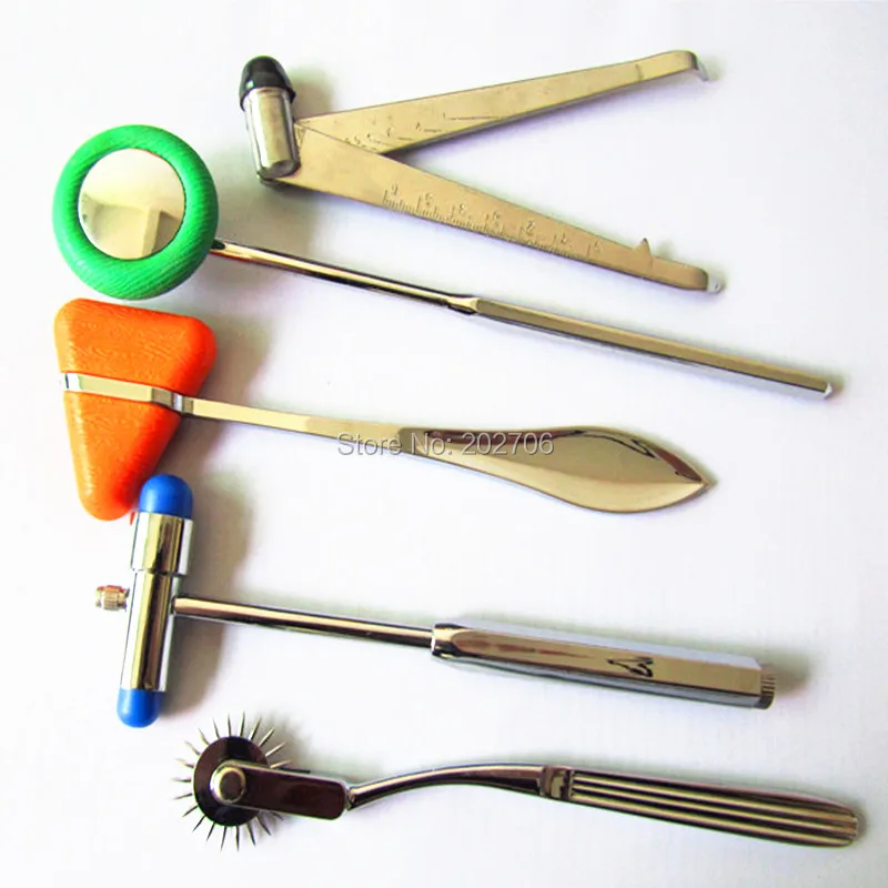 5 типов/набор многофункциональный Неврологический Молоток для медицинской